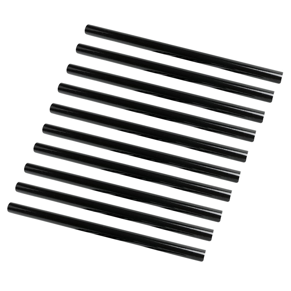 RENACLIPY 10Pcs DIY Black Hot Glue Sticks for Mounting Sealing and Repairing At Home