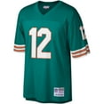 thumbnail image 2 of Men's Mitchell & Ness Bob Griese Aqua Miami Dolphins Legacy Replica Jersey, 2 of 3