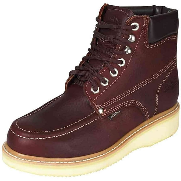 Establo Mens Work Boots Leather Men's Authentic leather from Mexico