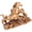 small bronze, variant on Two Galloping Running Horses Pair Figurines for Positive Energy Vibrations Sculpture Ornament Home Decors