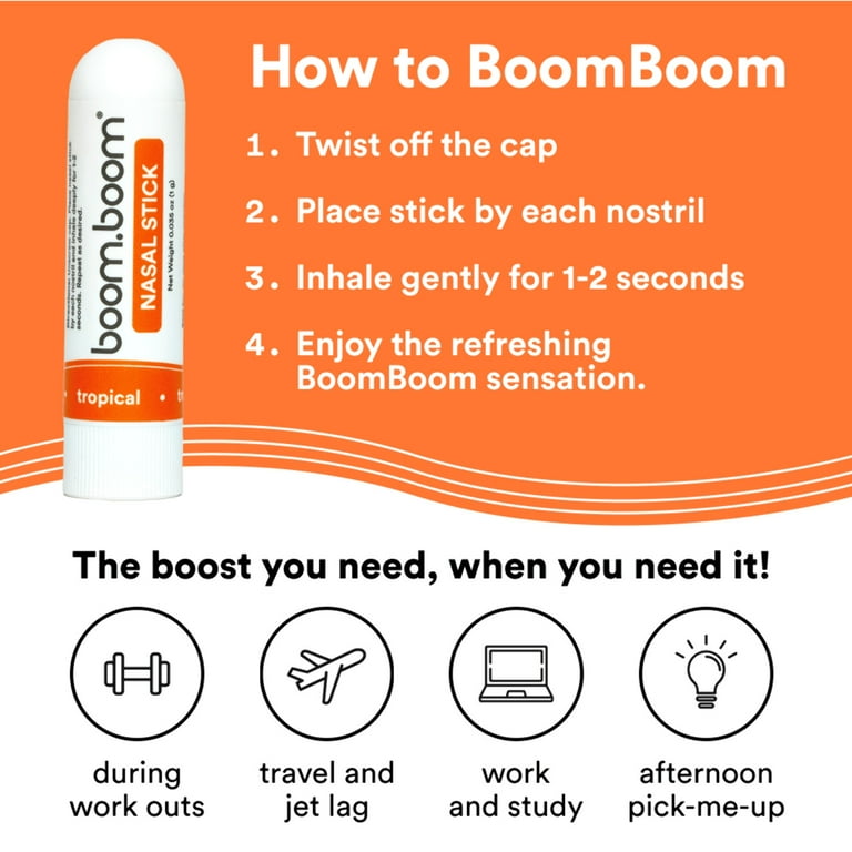BoomBoom Nasal Stick - Wintermint 3pk