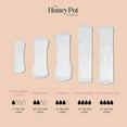 thumbnail image 3 of (2 Pack)The Honey Pot Company Super Herbal Menstrual Pads with Wings, 16 Count, 3 of 3