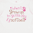 thumbnail image 4 of Inktastic Future Softball Player Girls Girls Baby T-Shirt, 4 of 5