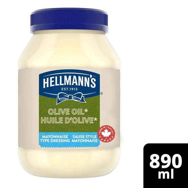 Hellmann's Sauce Type Mayonnaise Légère à l'Huile d'Olive
