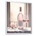 thumbnail image 2 of Designart "Serene Sancerre" Wine Floater Framed Canvas Art Print, 2 of 5