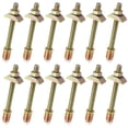 thumbnail image 1 of 12PCS Bed Frame Hardware Connector Kit M8x100 mm Panel Furniture Wardrobe Connectors Fittings,Bed Assembly, 1 of 6