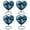 Turtle, variant on Blue Dragon Urn, Urns for Human Ashes Adult, Mini Urns for Human Ashes Keepsake, decorative Urns, Mini Urns for Human Ashes Keepsake, Urn for Ashes Adult Male(Size - 8inch 1Pcs, 3inch 2Pcs)