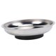 thumbnail image 2 of 150mm Round Magnetic Tray Stainless Steel 1000-1200 Gauss Magnet Holder for Screws, Sockets, Nuts, Small Tools, 2 of 4