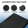 thumbnail image 3 of GSE Games & Sports Expert 7'/8'/9' Heavy Duty Leatherette Billiard Pool Table Cover. Tearproof & Waterproof Cover for Pool Table, Tennis Table (4 Colors Available), 3 of 8