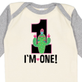 thumbnail image 4 of Inktastic 1st Birthday Cactus Cute Girls 1 Year Old Girls Long Sleeve Baby Bodysuit, 4 of 5