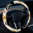 thumbnail image 2 of Print Car Wheel Cover, Steering Wheel Covers 14.5 Inch Printing PVC Leather Auto Accessories, 2 of 6