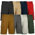 thumbnail image 5 of Men's Belted Cotton Cargo Shorts (3-Pack), 5 of 7