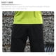 thumbnail image 3 of unbranded Shorts Deportivos Para En Negro Con Ajuste Cómodo Y Tejido De, 3 of 8