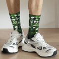 thumbnail image 6 of Vsdgher Happy Easter Crew Socks for Men & Women, Breathable Casual Athletic Ankle Socks, 6 of 6