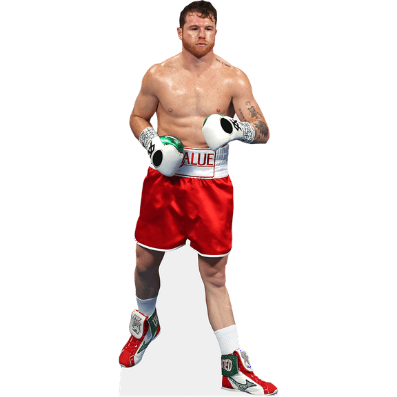 Canelo Álvarez (Shorts) Lifesize Cardboard Cutout Standee