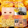 thumbnail image 3 of Popcorn Popper Machine With Tabletop 4 Ounce Modern Fashion Style Tabletop Popcorn Machine 300W 6 Cups,Orange, 3 of 6