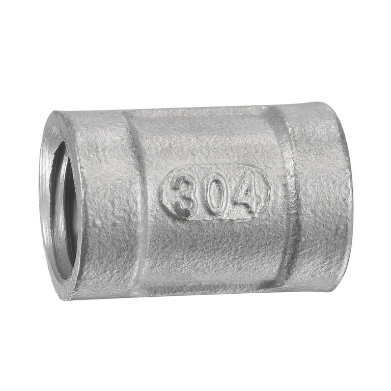 Uxcell 1/4 NPT Female Thread Straight Pipe Fitting Connector