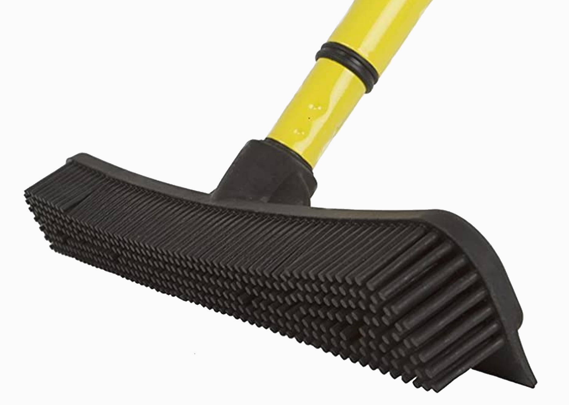 Fur Remover Broom With Squeegee Pet Hair Removal Natural Rubber Brush For Home 