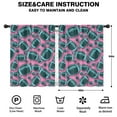 thumbnail image 2 of Blackout Kids Curtains,Football Pattern Childrens Insulated Curtains Set Of 2,Bedroom Essentials,Toddler Room Decor 42"x54", 2 of 5