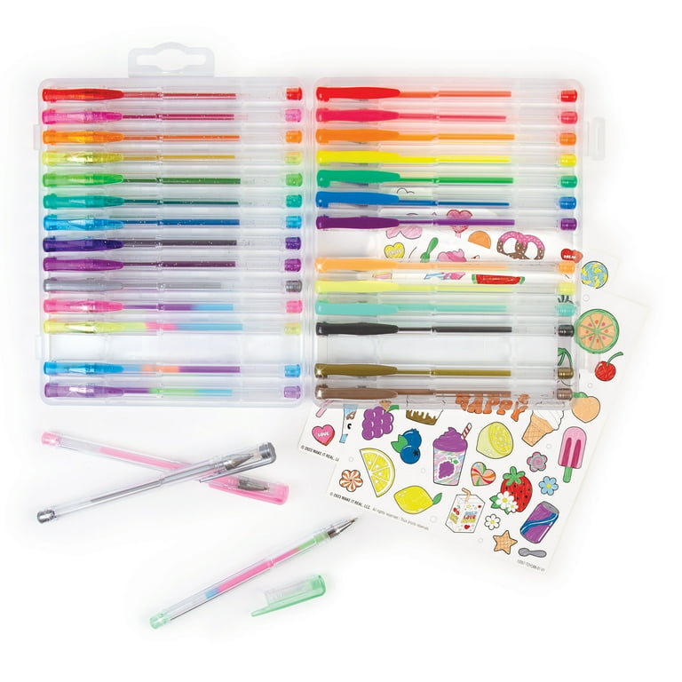3C4G: 30 Scented Gel Pens Set - Walmart.com