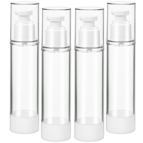 4 Uds. Botellas con bomba sin aire, botellas de viaje, artículos de tocador, champú, contenedor de viaje, botellas de loción