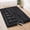 Black, variant on COZY HARBOR Japanese Floor Futon Pad 2 Inch Wave Quilt Shredded Memory Foam Sleeping Pad,Queen(60"×80") with Zippered Washable Cover, Foldable,Black