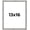 Kingsley Silver, variant on 13x16 Frame Silver Real Wood Picture Frame Width 0.75 Inches | Interior Frame Depth 0.5 Inches |