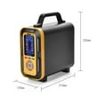 thumbnail image 5 of Hydrogen Leak Sniffer Detector,Portable High Concentration Hydrogen Detector Range 0-100%LEL, 0-1000ppm,with Audible And Visual Alarms, 5 of 7