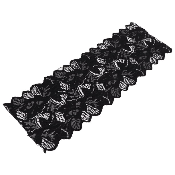 Cinta de encaje Adorno de encaje BoEncaje bordado, cinta de encaje de diseo de red 16,5 cm de ancho 10 yardas para decoración de cortinas para decoración de regalos para decoración de m LHCER NO