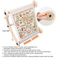 thumbnail image 5 of Quick Setups Crosses Stitching Frame Adjustable Desktop Holders With Base and Ergonomic Designs, 5 of 9