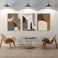thumbnail image 5 of Contemporary Wall Art Modern Abstract Canvas Poster Prints Art Painting Home Office Wall Decor Nordic Painting Picture Framed Artworks 3 Piece for Living Room Decoration (36"Wx16"H), 5 of 6