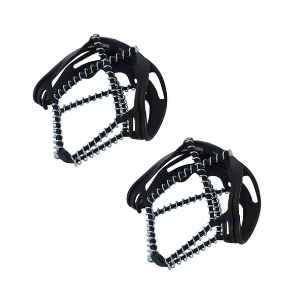 1 Pair Crampons Snow Cleats Shoe Cover Hiking cover ice Climbing Ice Grip Anti-Slip Outdoor Shoe Crampon