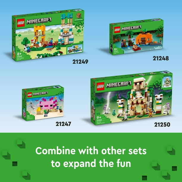 LEGO Minecraft Crafting Box - Learning activity blocks - Walmart