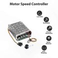thumbnail image 3 of PWM Motor Speed Controller, 3000W Reversible Forward/Reverse, DC 10-55V 100A, 3 of 5