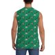 thumbnail image 4 of Balery Duck Mallard Flying Pose Camisetas sin mangas para hombre, absorbe la humedad y protege contra el mal olor.-Small, 4 of 7