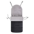 thumbnail image 2 of Saco para Pies para cochecito de Bebé Baoblaze Universal Gris, 2 of 8
