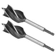 thumbnail image 2 of Wood Drill Bit, Auger Bit, Stable  Vanadium Steel Durable Practical Density Boards For Wood Panels, 2 of 8