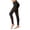 Black, variant on Women's Yoga Pants Halloween Leggings with Pockets, High Waist Workout Leggings Tights for Running Cycling Yoga