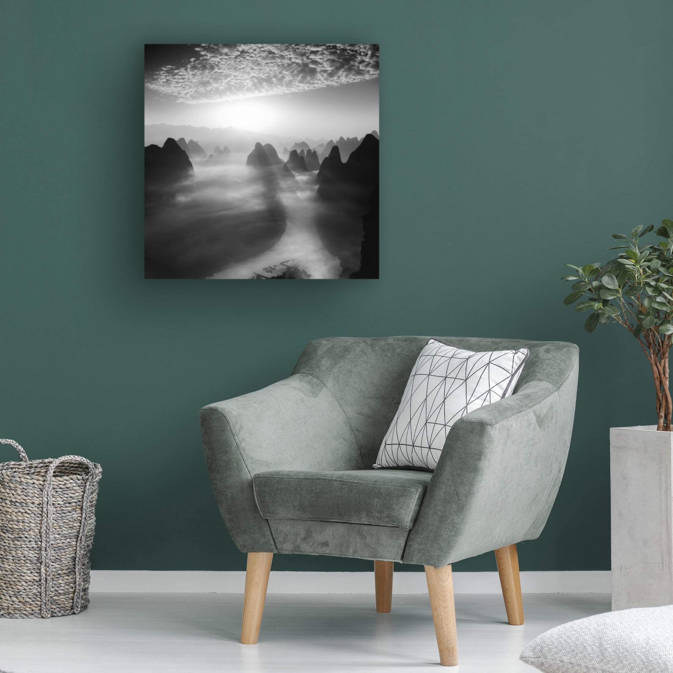 Trademark Fine Art Fabrizio Massetti Xianggongshan Hill Canvas Wall Art