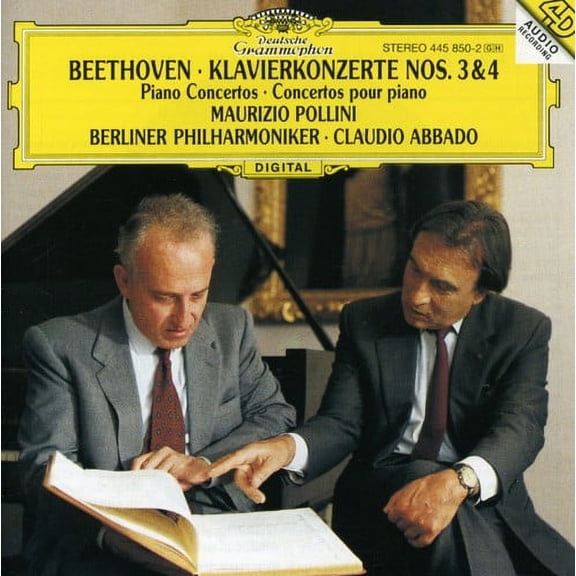 Ludwig Van Beethoven - Piano Concertos Nos. 3 & 4 - CD