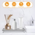 thumbnail image 4 of Dznils Bathroom Diatomite Stone Sink Tray, Water Absorbent Soap Tray, Light Gray, Set of 2, 4 of 10