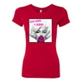 thumbnail image 2 of Marilyn Monroe Being Normal is Boring | Womens Famous People Slim Fit Junior Tee, Red, Small, 2 of 4