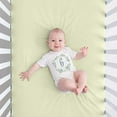 thumbnail image 2 of JumpOff Jo - Milestone Onesies - 12 Pack White Bodysuit Baby Shower Set - Seize The Moments: Botanical, 2 of 6