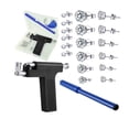 thumbnail image 1 of Clearance Ear Gun Set, Fenull Stainless 12 Pairs Of Ear Lip Nose Umbilical Piercing Tool Ear Nose Umbilical Piercing Machine Stainless Body Ear Piercing Tool 2Ml, 1 of 5