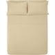 thumbnail image 1 of Juego de Sábana Matrimonial de Microfibra 1800 grabada a Rayas, Extra Suave, fácil de Lavar, Bed Sheets, 1 of 2