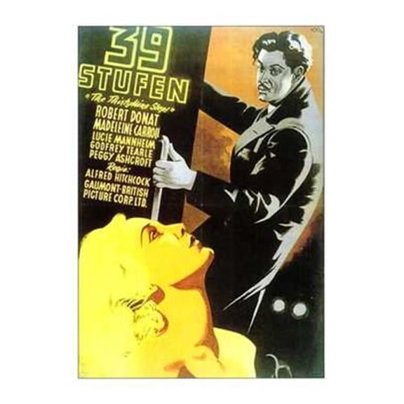 The 39 Steps Movie Poster (11 x 17)