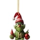 thumbnail image 1 of 2024 nuevo árbol de Navidad árbol de Navidad presente decoraciones para fiestas 26 letras adornos colgantes grinch verdes, 1 of 4
