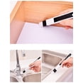 thumbnail image 4 of Cepillo para limpiar ventanas de ordenador, 3 unidades, para ranuras de ventanas, teclados, rincones y grietas, pala para polvo, limpiador de rieles de ventanas., 4 of 5