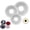 9+12+15cm, variant on Ribbon Rosette Maker, Rosette Maker Badge Button Ornament, Satin Ribbon Ruffle MakerTool, Badge Button Ornament Flower Making Tool, DIY Fabric Bow Pleat Board Template Set for Beginners