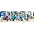 thumbnail image 2 of West, Ronald 24x11 White Modern Wood Framed Museum Art Print Titled - Lets Dance III, 2 of 4